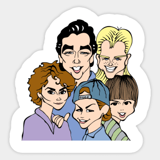 CLASSIC SITCOM - HOME IMPROVEMENT FAN ART!! Sticker